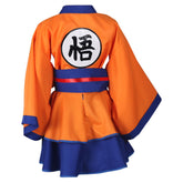 Dragon Ball Z Goku Genderbend Lolita Skirt Cosplay Costume Halloween Suit